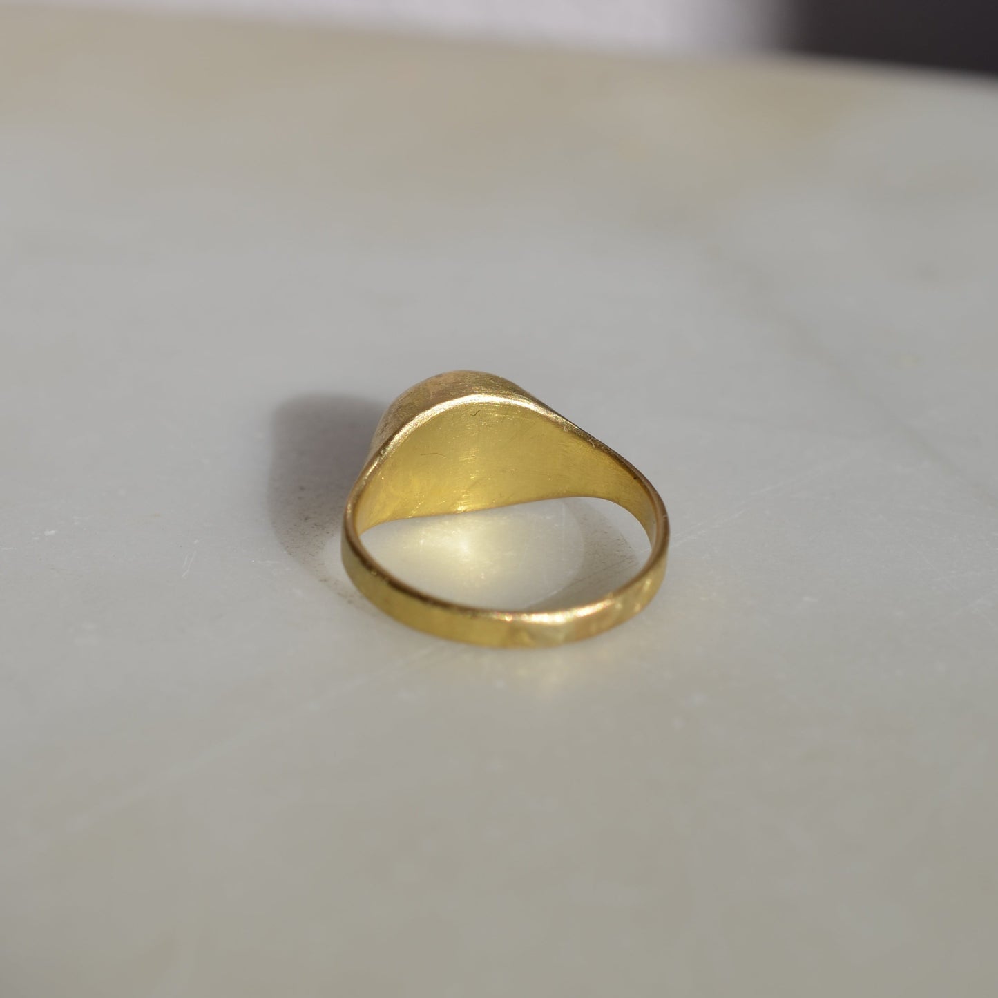Signet Ring with Imperial Topaz - coming soon