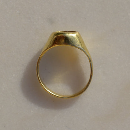Signet Ring with Imperial Topaz - coming soon